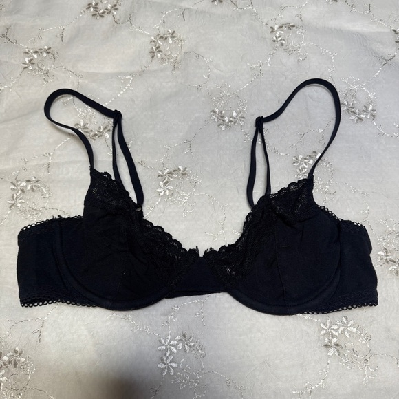 Savage X Fenty Other - Savage x Fenty Black Lace Bralette Size 34B